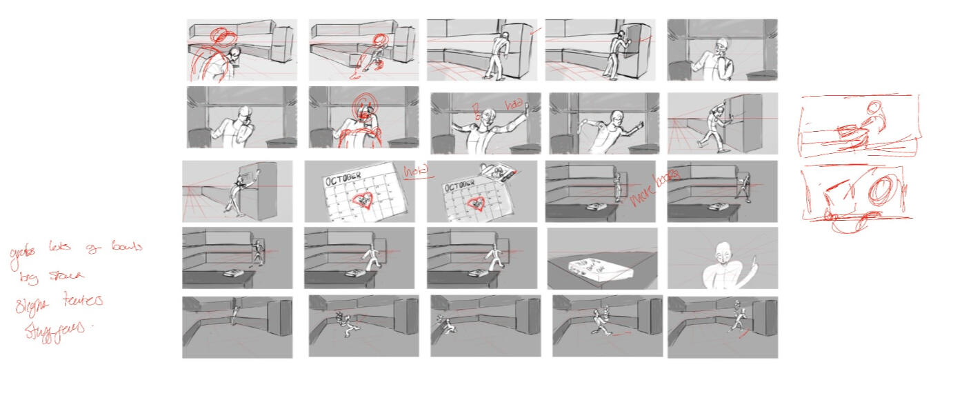 Abi's storyboard